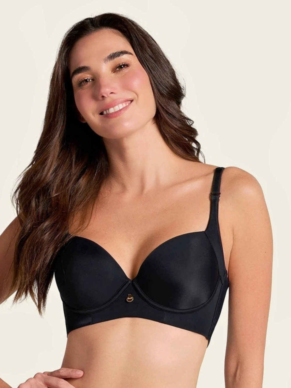 LEONISA | High Profile Back Smoothing Bra w/Soft Full Coverage Cups